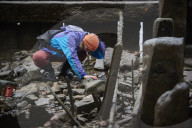 Finding calm: the Thames at low tide during lockdown. Photographer David Levene found himself drawn to water, and the River Thames at low tide, for his second lockdown photo diary.