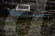 Finding calm: the Thames at low tide during lockdown. Photographer David Levene found himself drawn to water, and the River Thames at low tide, for his second lockdown photo diary.