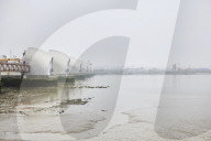 Finding calm: the Thames at low tide during lockdown. Photographer David Levene found himself drawn to water, and the River Thames at low tide, for his second lockdown photo diary.