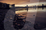 Finding calm: the Thames at low tide during lockdown. Photographer David Levene found himself drawn to water, and the River Thames at low tide, for his second lockdown photo diary.