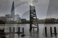 Finding calm: the Thames at low tide during lockdown. Photographer David Levene found himself drawn to water, and the River Thames at low tide, for his second lockdown photo diary.