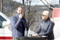 Royal Visit To Red Cross - Oslo 