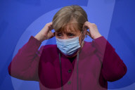 NEWS - Coronavirus: Bundeskanzlerin Merkel nach dem virtuellen EU-Gipfel im Berliner Kanzleramt