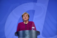 NEWS - Coronavirus: Bundeskanzlerin Merkel nach dem virtuellen EU-Gipfel im Berliner Kanzleramt