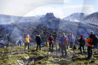 NEWS - Spalteneruption am Berg Fagradalsfjall auf der Halbinsel Reykjanes im Südwesten Islands