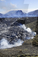 NEWS - Spalteneruption am Berg Fagradalsfjall auf der Halbinsel Reykjanes im Südwesten Islands