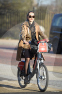 Riding to work today in Hyde Park