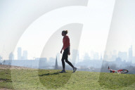 Primrose Hill this morning.