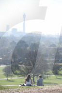 Primrose Hill this morning.