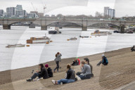 Members of the public in Putney as the “Stay at Home” advice ends on Monday.