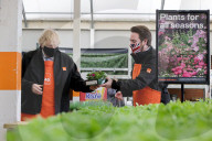 The Prime Minister Boris Johnson visits B&Q Middlesbrough