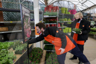 The Prime Minister Boris Johnson visits B&Q Middlesbrough
