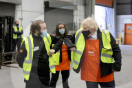 The Prime Minister Boris Johnson visits B&Q Middlesbrough
