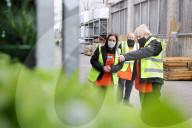The Prime Minister Boris Johnson visits B&Q Middlesbrough