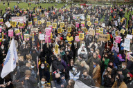 Kill the Bill protest against the government's proposed Police, Crime, Sentencing and Courts Bill takes place in London
