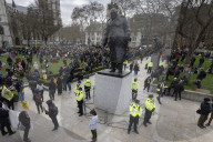 Kill the Bill protest against the government's proposed Police, Crime, Sentencing and Courts Bill takes place in London