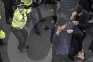 Kill the Bill protest against the government's proposed Police, Crime, Sentencing and Courts Bill takes place in London