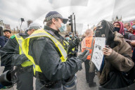 Kill the Bill protest against the government's proposed Police, Crime, Sentencing and Courts Bill takes place in London