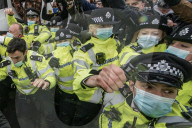 Kill the Bill protest against the government's proposed Police, Crime, Sentencing and Courts Bill takes place in London