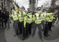 Kill the Bill protest against the government's proposed Police, Crime, Sentencing and Courts Bill takes place in London