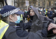 Kill the Bill protest against the government's proposed Police, Crime, Sentencing and Courts Bill takes place in London