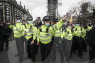Kill the Bill protest against the government's proposed Police, Crime, Sentencing and Courts Bill takes place in London