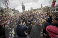 Kill the Bill protest against the government's proposed Police, Crime, Sentencing and Courts Bill takes place in London
