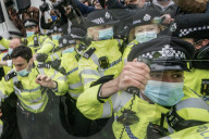 Kill the Bill protest against the government's proposed Police, Crime, Sentencing and Courts Bill takes place in London