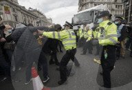 Kill the Bill protest against the government's proposed Police, Crime, Sentencing and Courts Bill takes place in London