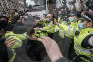 Kill the Bill protest against the government's proposed Police, Crime, Sentencing and Courts Bill takes place in London