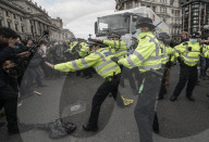 Kill the Bill protest against the government's proposed Police, Crime, Sentencing and Courts Bill takes place in London
