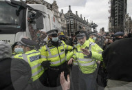 Kill the Bill protest against the government's proposed Police, Crime, Sentencing and Courts Bill takes place in London