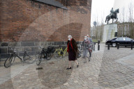ROYALS - Königin Margrethe besucht den Ostergottesdienst in Aarhus