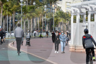 Atmosphere on the French Riviera during the 3rd containment - France