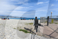 Atmosphere on the French Riviera during the 3rd containment - France