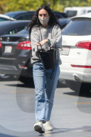 Rumer Willis is seen showing off her long hair as she heads to a meeting in Santa Monica. 