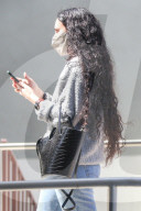 Rumer Willis is seen showing off her long hair as she heads to a meeting in Santa Monica. 
