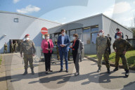 NEWS - Coronavirus: Das Impfzentrum der Bundeswehr startet den Rund-um-die-Uhr-Impfbetrieb in Lebach
