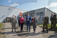 NEWS - Coronavirus: Das Impfzentrum der Bundeswehr startet den Rund-um-die-Uhr-Impfbetrieb in Lebach
