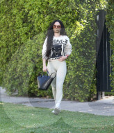 Rumer Willis Showcases Her Enviable Frame In White Leggings