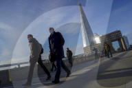 As the UK's lockdown restriction ease Londoners begin to go about their business a little more in the spring sunshine. 