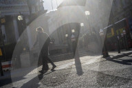 As the UK's lockdown restriction ease Londoners begin to go about their business a little more in the spring sunshine. 