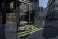 As the UK's lockdown restriction ease Londoners begin to go about their business a little more in the spring sunshine. 