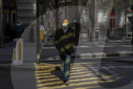 As the UK's lockdown restriction ease Londoners begin to go about their business a little more in the spring sunshine. 