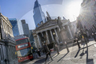 As the UK's lockdown restriction ease Londoners begin to go about their business a little more in the spring sunshine. 