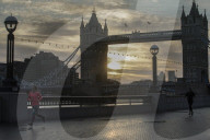 As the UK's lockdown restriction ease Londoners begin to go about their business a little more in the spring sunshine. 