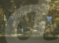 Boris Johnson exercising today.