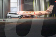 PREMIUM EXCLUSIVE Billionaire Kim Kardashian Returns From Turks and Caicos In A Gulfstream V Private Jet