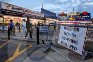NEWS - Coronavirus: Sonnenuntergang an der Southwest Waterfront in Washington DC