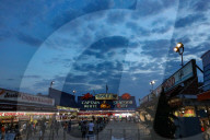NEWS - Coronavirus: Sonnenuntergang an der Southwest Waterfront in Washington DC
